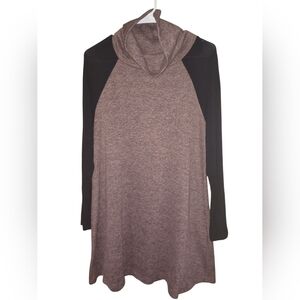 Two-toned Deep Purple Dress